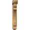 Ekena Millwork Olympic Arts and Crafts Smooth Bracket w/ Offset Brace, Western Red Cedar, 5 1/2"W x 26"D x 34"H BKT0604X26X34OLY03SWR - alternate 3
